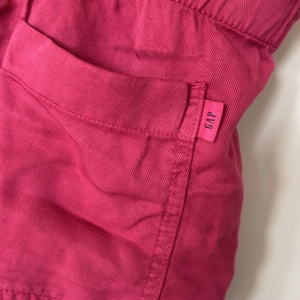 Brand New Gap Set of 2 Lyocell Pull-On Drawstring Shorts Casual Red & Green